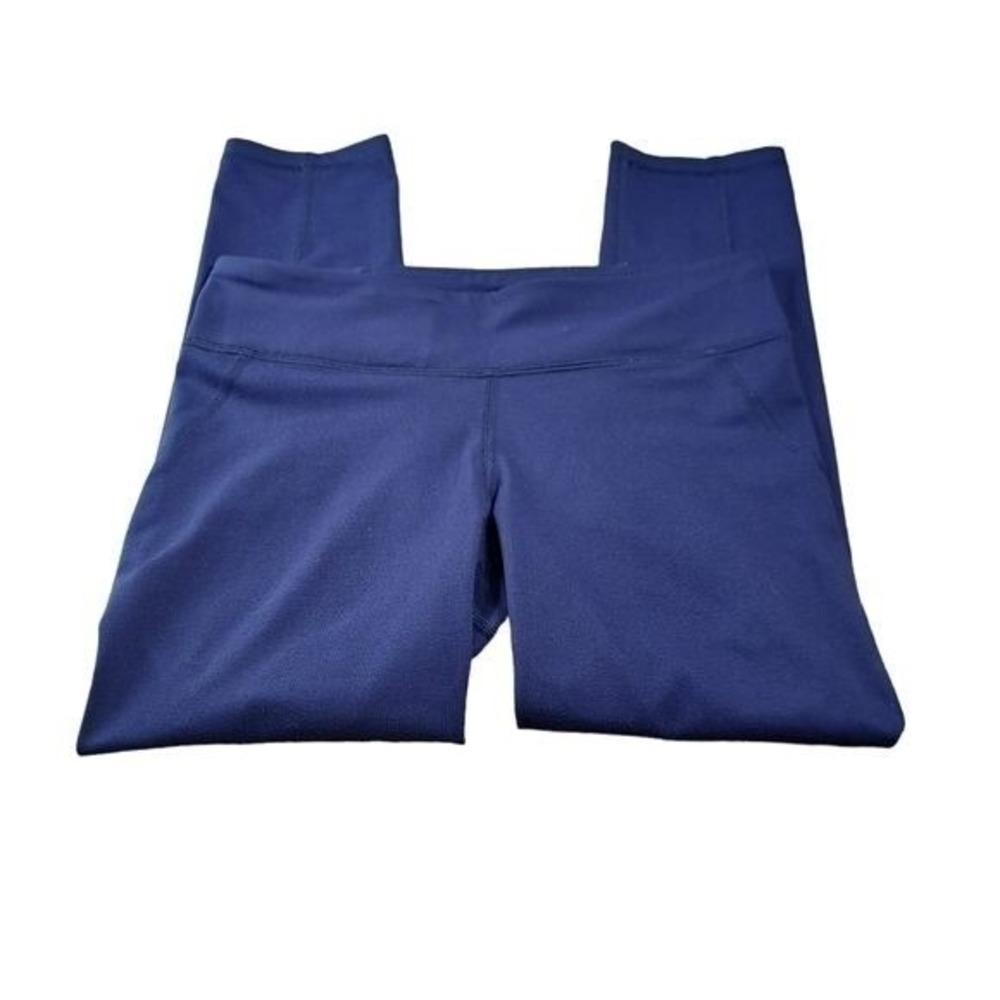 Under Armour Women's Athletic Fitted Heat Gear Dark‎ Blue Capri Leggings Size SM